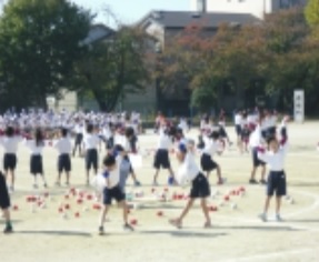 体育参観１年２